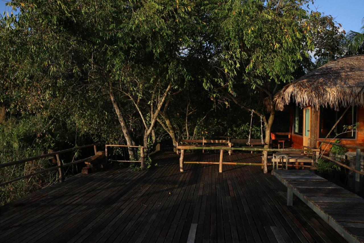 Wetlandcamp บ้านชายเล Пхаттхалунг Экстерьер фото